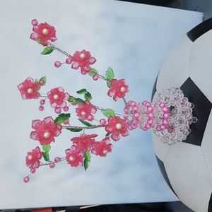 Handmade Crystal flowers